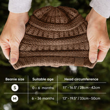 Load image into Gallery viewer, 3-Pack Warmzy Baby Beanies (Mars, M)
