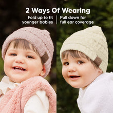 Load image into Gallery viewer, 3-Pack Warmzy Baby Beanies (Pale, M)
