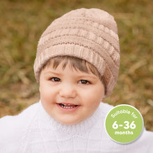 Load image into Gallery viewer, 3-Pack Warmzy Baby Beanies (Tea Rose, M)
