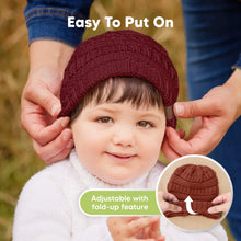 Load image into Gallery viewer, 3-Pack Warmzy Baby Beanies (Terracotta, M)
