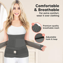 Load image into Gallery viewer, Revive 3-in-1 Postpartum Recovery Support Belt (Mystic Gray)
