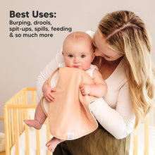 Load image into Gallery viewer, 4-Pack Hallo Burp Cloths (Flora Dew)
