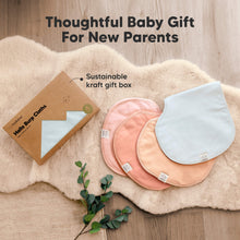 Load image into Gallery viewer, 4-Pack Hallo Burp Cloths (Flora Dew)
