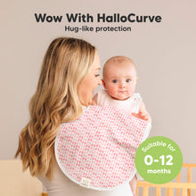 Load image into Gallery viewer, 4-Pack Hallo Burp Cloths (Blush)
