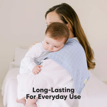 Load image into Gallery viewer, 5-Pack Lumi Muslin Burp Cloths (Nimbus)
