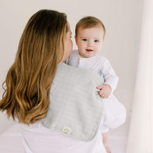 Load image into Gallery viewer, 5-Pack Lumi Muslin Burp Cloths (Nimbus)

