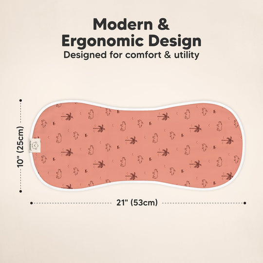 Softe Muslin Baby Burp Cloth (Wildscape)