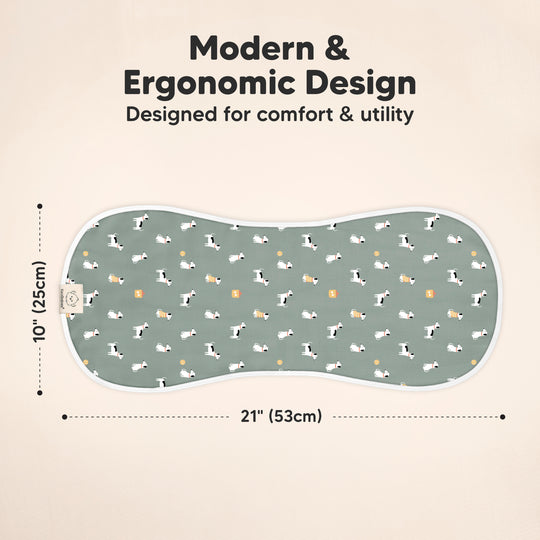 Softe Muslin Baby Burp Cloth (Pets & Paws)