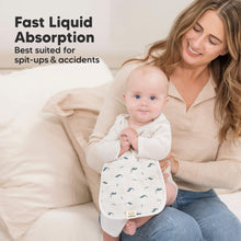 Load image into Gallery viewer, Urban Burp Cloths (Marine Muse)
