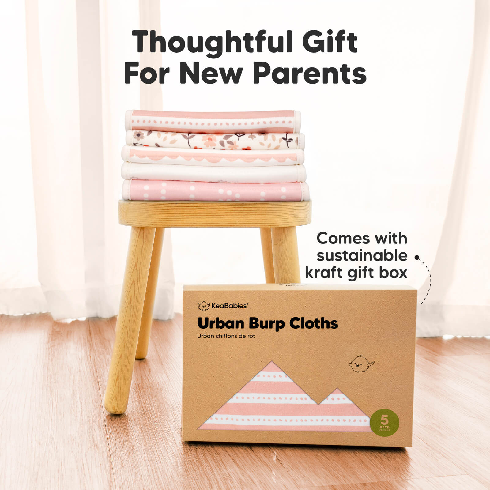 Thoughtful Gift for new parents 
comes with sustainable kraft gift box 25861033164986