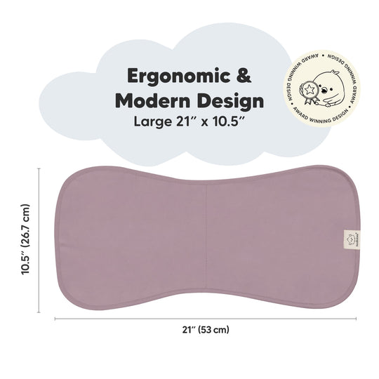 Urban Burp Cloths (Mauve)
