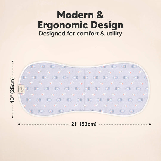 Softe Muslin Baby Burp Cloth (Dreamers)
