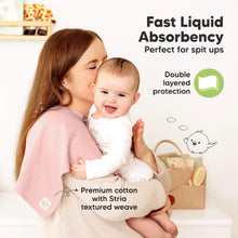 Load image into Gallery viewer, 6-Pack Shea (Stria) Burp Cloths
