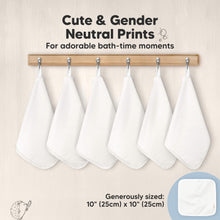 Load image into Gallery viewer, 6-Pack Cami Baby Washcloths (Soft White)
