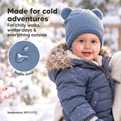 Made for cold adventures - For chilly walks, winter days and everything outside (Repels water).
 47148184338618