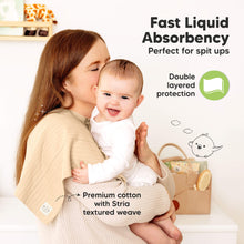 Load image into Gallery viewer, 6-Pack Shea (Stria) Burp Cloths (Boho)
