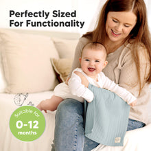 Load image into Gallery viewer, 6-Pack Shea (Stria) Burp Cloths (Muted Pastel)
