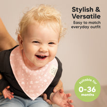 Load image into Gallery viewer, 8-Pack Organic Bandana Bibs (Butterflies)
