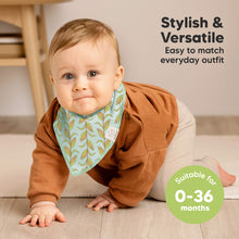 Load image into Gallery viewer, 8-Pack Organic Bandana Bibs (Countryside)
