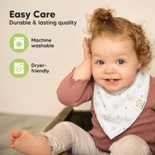 Load image into Gallery viewer, 8-Pack Organic Bandana Bibs (Fall Spores)
