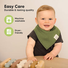 Load image into Gallery viewer, 8-Pack Organic Bandana Bibs (Sahara)
