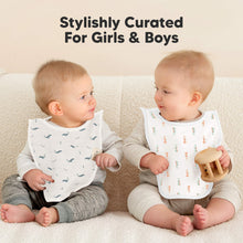 Load image into Gallery viewer, 8-Pack Hallo Drool Bibs (Marine Muse)
