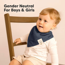 Load image into Gallery viewer, 8-Pack Lumi Muslin Bandana Bibs (Eclipse)
