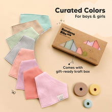Load image into Gallery viewer, 8-Pack Quin Bandana Bibs (Muted Pastel)
