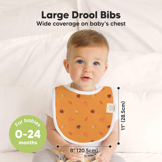 8-Pack Urban Drool Bibs (Countryside)