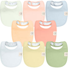 Load image into Gallery viewer, 8-Pack Urban Drool Bibs (Dew)
