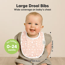 Load image into Gallery viewer, 8-Pack Urban Drool Bibs (Fleur)

