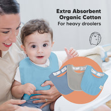 Load image into Gallery viewer, 8-Pack Urban Drool Bibs (Icelandic)
