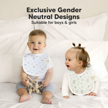 Load image into Gallery viewer, 8-Pack Urban Drool Bibs (Lunaris)
