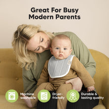 Load image into Gallery viewer, 8-Pack Urban Drool Bibs (Lunaris)
