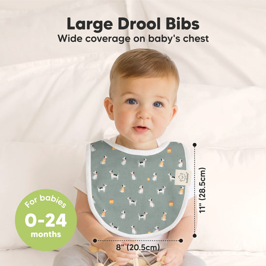 8-Pack Urban Drool Bibs (Pets & Paws)