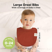 Load image into Gallery viewer, 8-Pack Urban Drool Bibs (Sahara)
