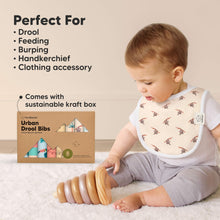 Load image into Gallery viewer, 8-Pack Urban Drool Bibs (Toy Land)

