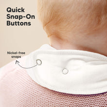 Load image into Gallery viewer, 8-Pack Organic Bandana Bibs (Pure)
