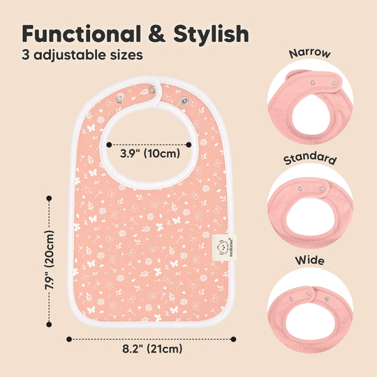 8-Pack Coast Drool Bibs (Butterflies)