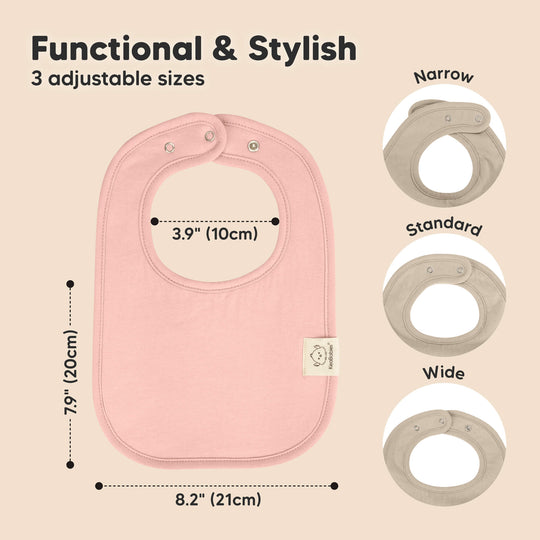 8-Pack Coast Drool Bibs (Dawn)