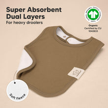 Load image into Gallery viewer, 8-Pack Coast Drool Bibs (Terracotta)

