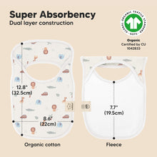 Load image into Gallery viewer, 8-Pack Hallo Drool Bibs (Wilderness)
