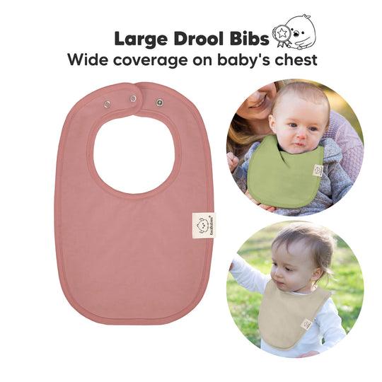 8-Pack Urban Drool Bibs (Boho)
