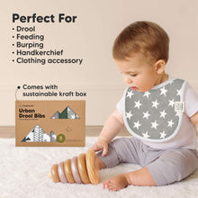 Load image into Gallery viewer, 8-Pack Urban Drool Bibs (Crossroads)
