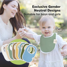 Load image into Gallery viewer, 8-Pack Urban Drool Bibs (Daybreak)
