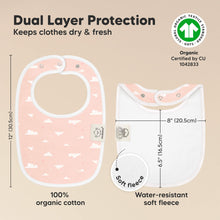 Load image into Gallery viewer, 8-Pack Urban Drool Bibs (Dreamers)
