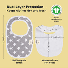 Load image into Gallery viewer, 8-Pack Urban Drool Bibs (Grayscape)
