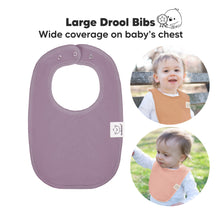 Load image into Gallery viewer, 8-Pack Urban Drool Bibs (Mauve)

