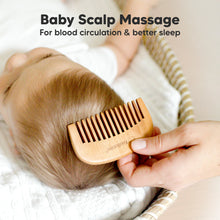 Load image into Gallery viewer, Baby Round Hair Brush and Comb Set
