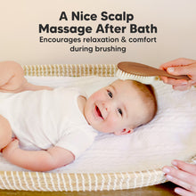 Load image into Gallery viewer, Baby Hair Brush (Dark Walnut, Oval)
